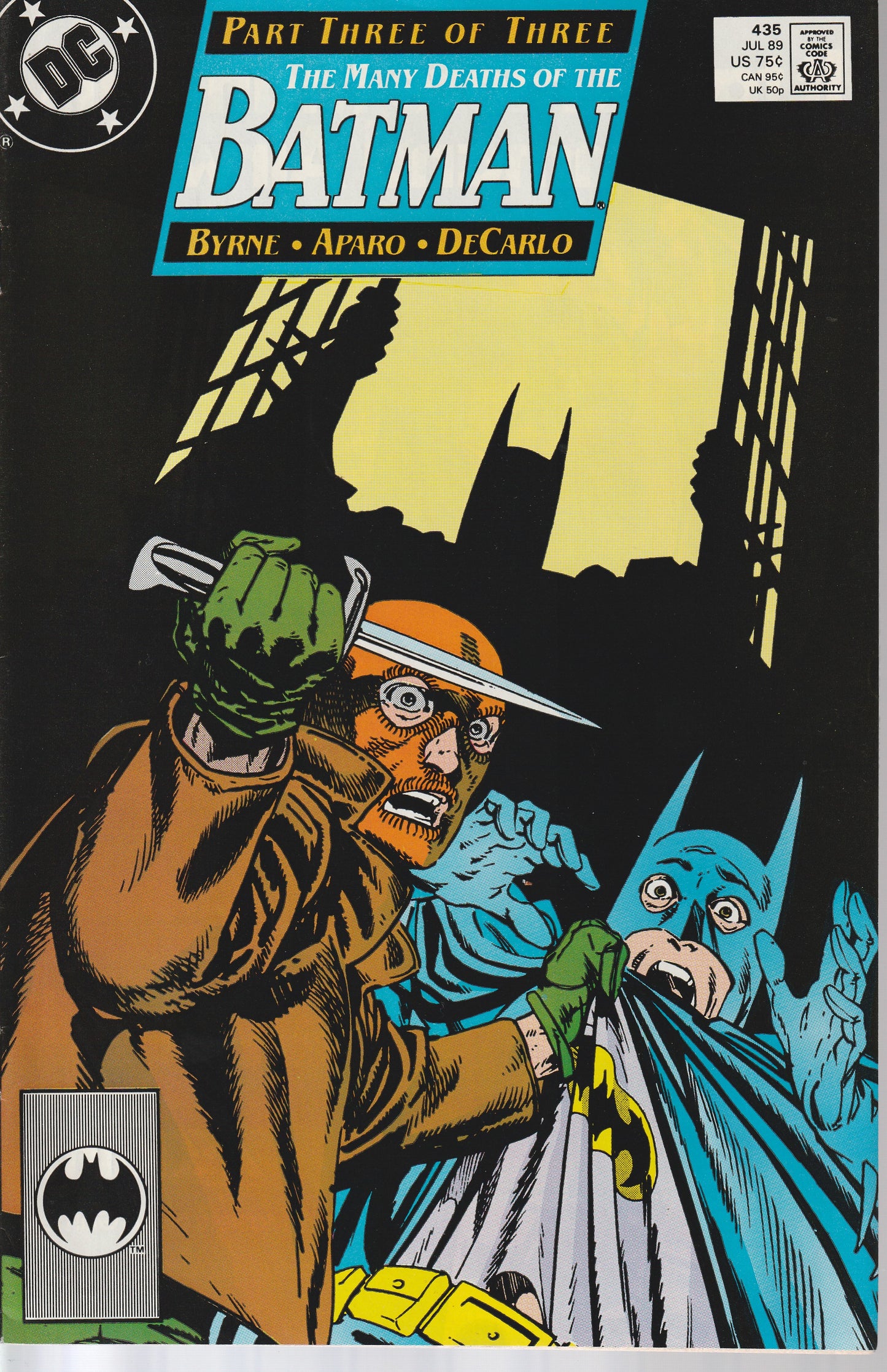 BATMAN #435 - DC COMICS - MAY 1989 (8.5-9.0)