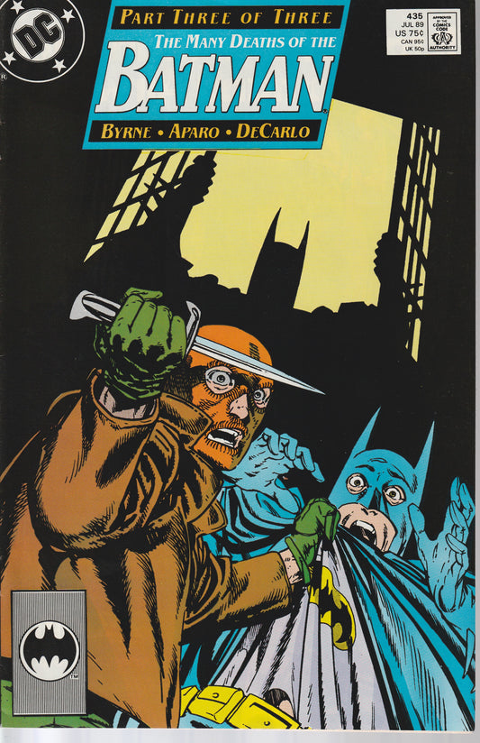 BATMAN #435 - DC COMICS - MAY 1989 (8.5-9.0)