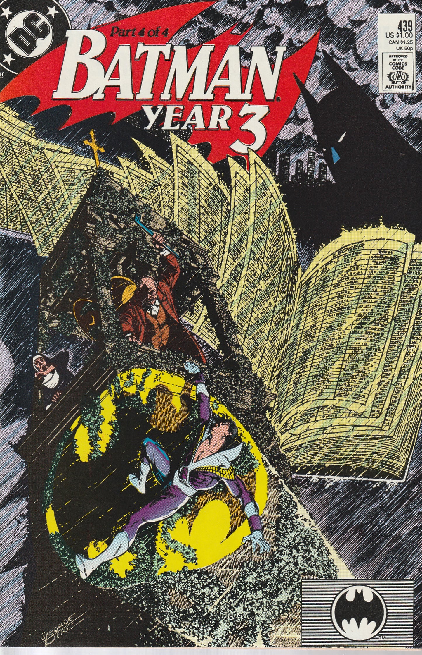 BATMAN #439 - DC COMICS - AUG 3 1989 (9.4-9.6)