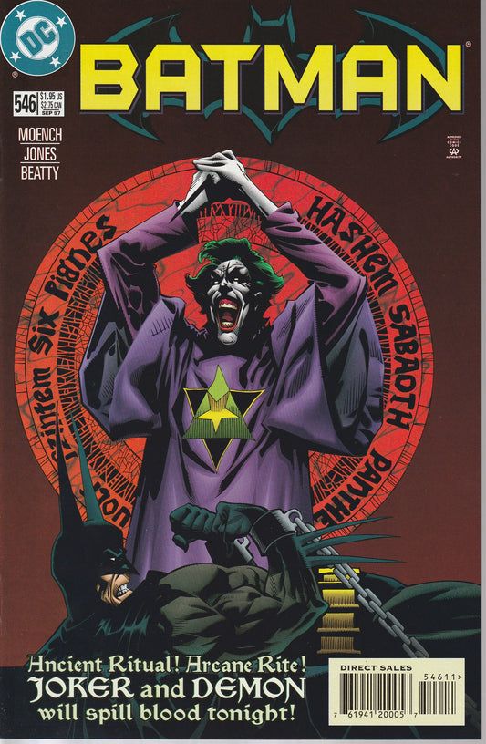 BATMAN #546 - DC COMICS - JUL 9 1997 (MINT)