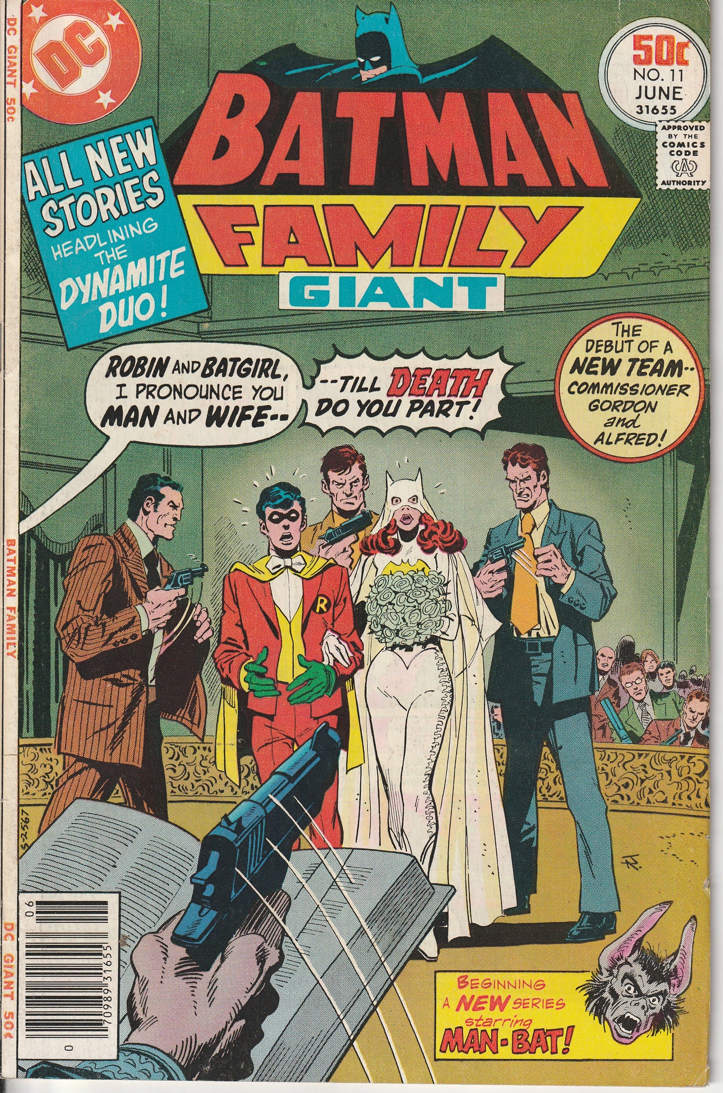 BATMAN FAMILY #11 - DC COMICS - MAY-JUN 1977 (7.0-7.5)