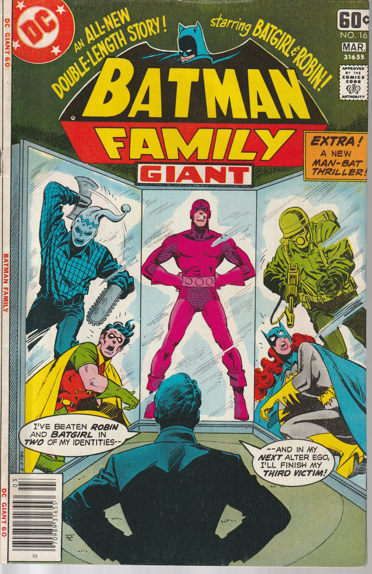 BATMAN FAMILY #16 - DC COMICS - FEB 1978 (6.5-7.0)