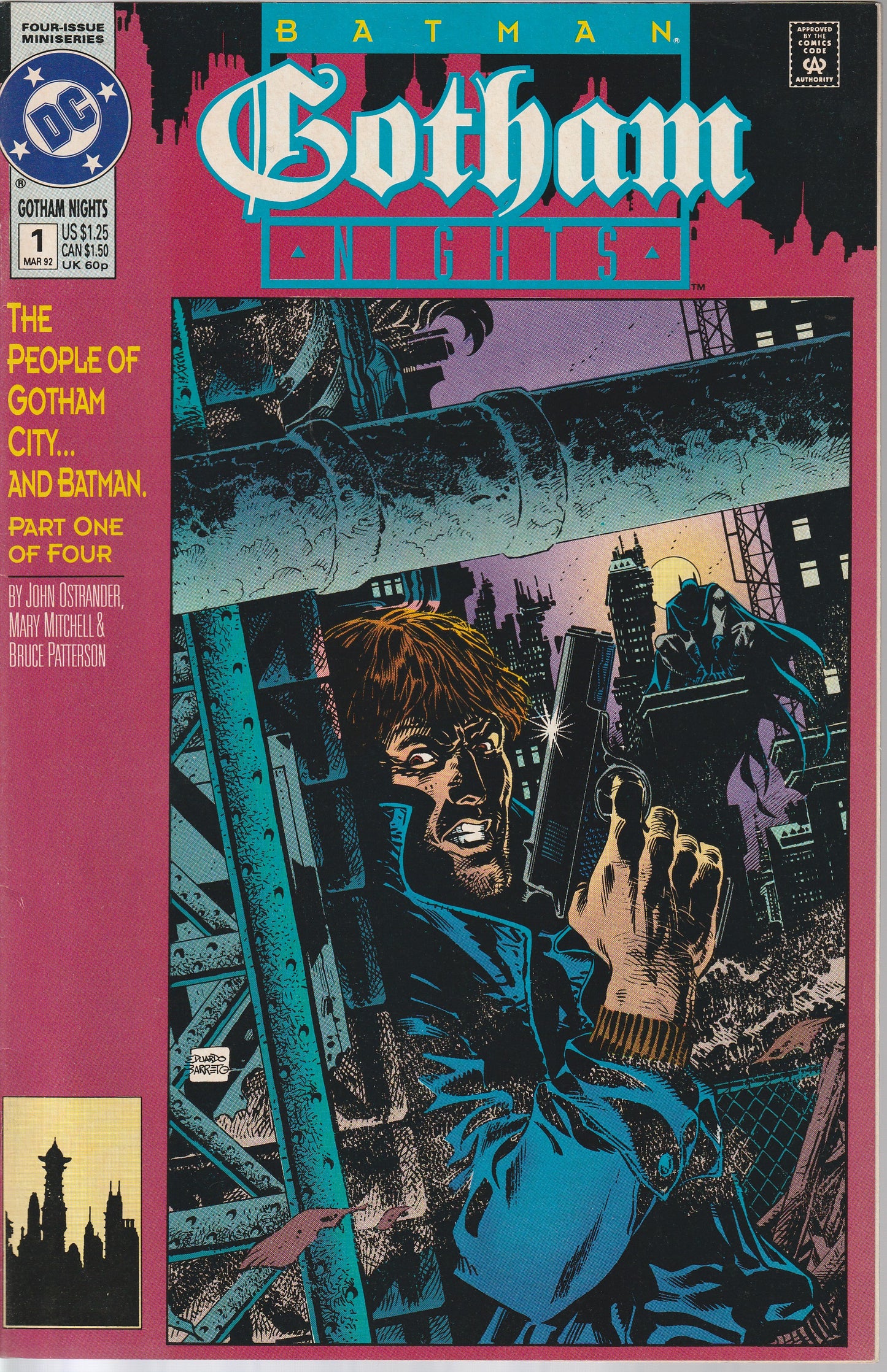 BATMAN GOTHAM NIGHTS 1-4 * COMPLETE SET