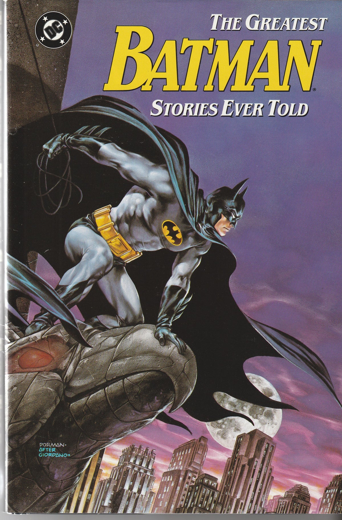 THE GREATEST BATMAN STORIES EVER TOLD || DC COMICS || 1988