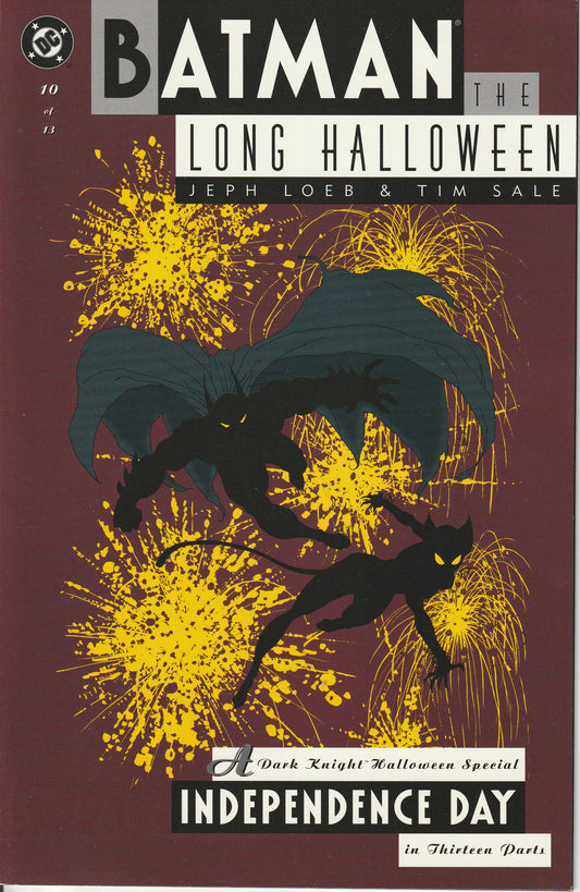 BATMAN : THE LONG HALLOWEEN #10 - DC COMICS - JUL 1997 (7.5)