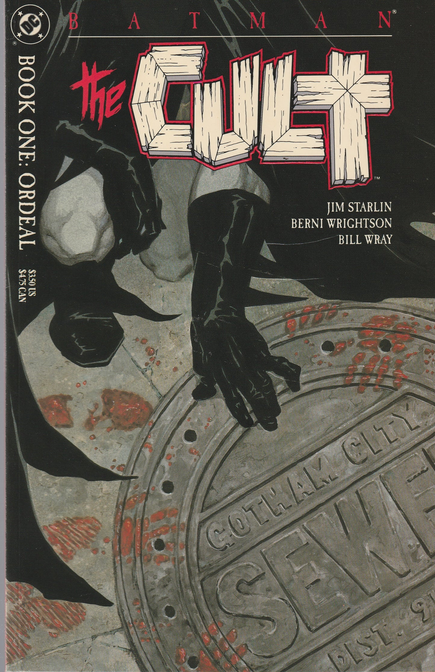 BATMAN : THE CULT #1-4 || DC COMICS || 1988