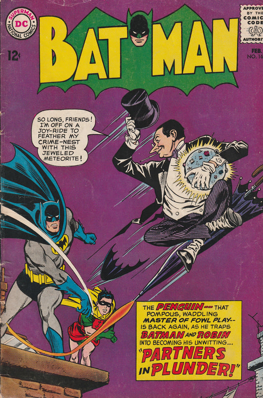 BATMAN #169 || DC COMICS || FEB 1965 || (4.0-4.5)