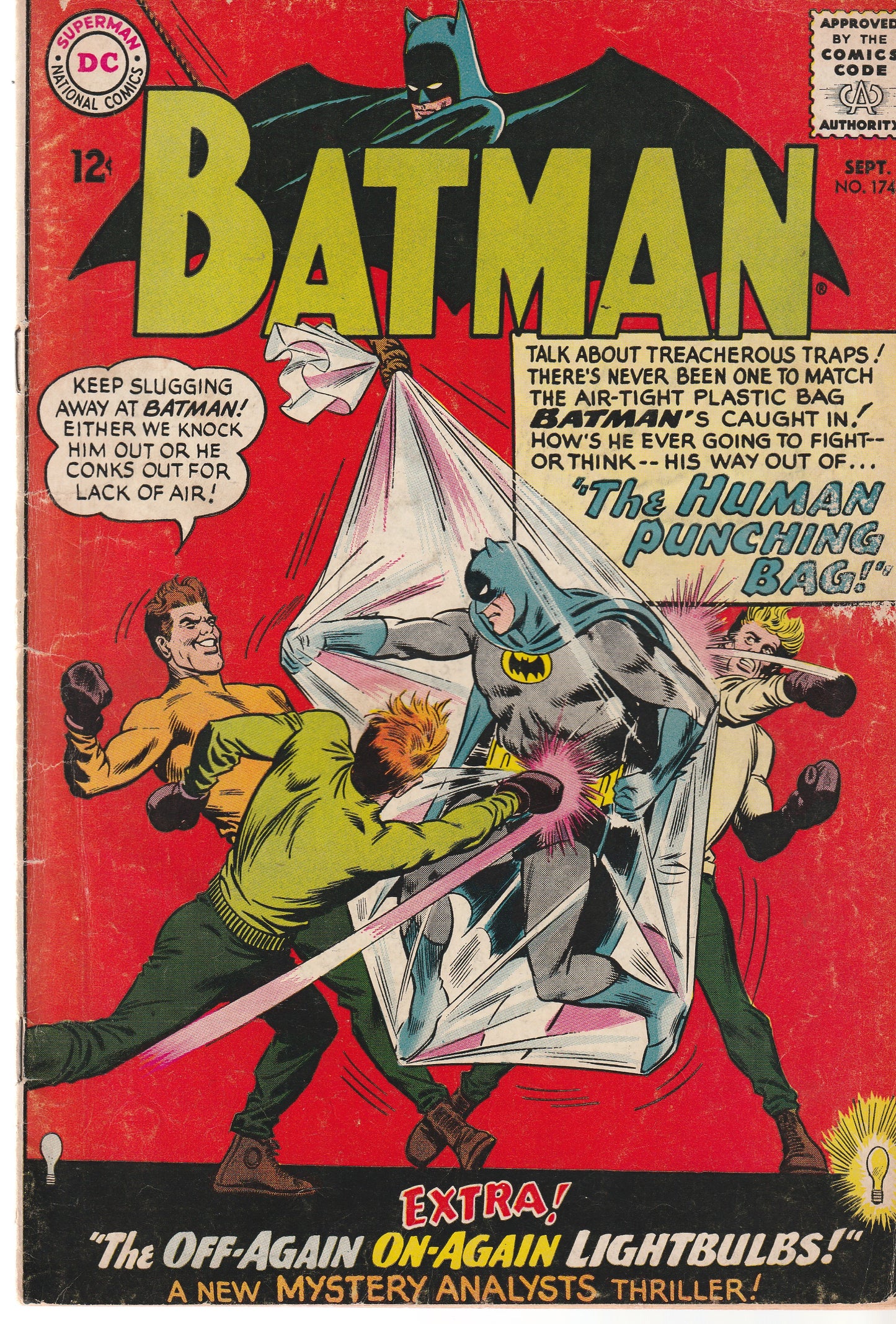 BATMAN #174 || DC COMICS || SEP 1965 || (4.5-5.0)
