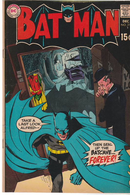 BATMAN #217 || DC COMICS || DEC 1969 || (6.0-6.5)