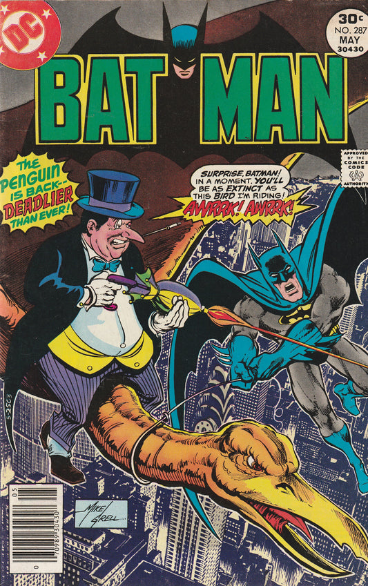 BATMAN #287 || DC COMICS || MAY 1977 || (6.5-7.0)