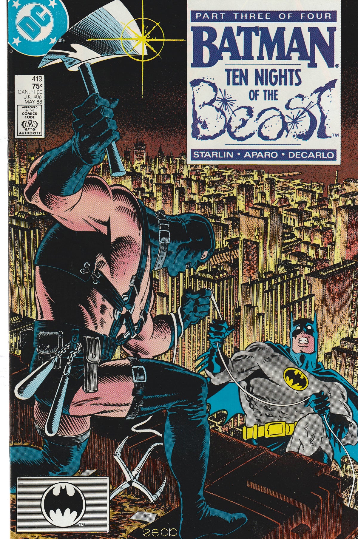 BATMAN #417-420 || DC COMICS || 1988