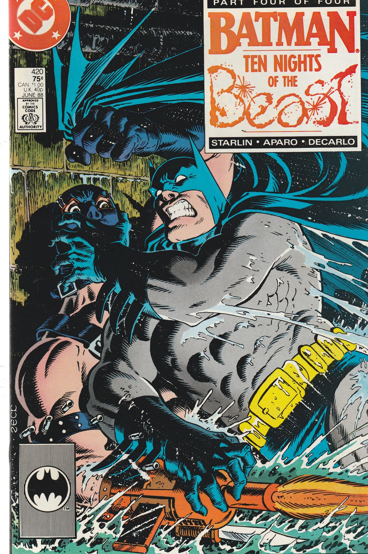 BATMAN #417-420 || DC COMICS || 1988