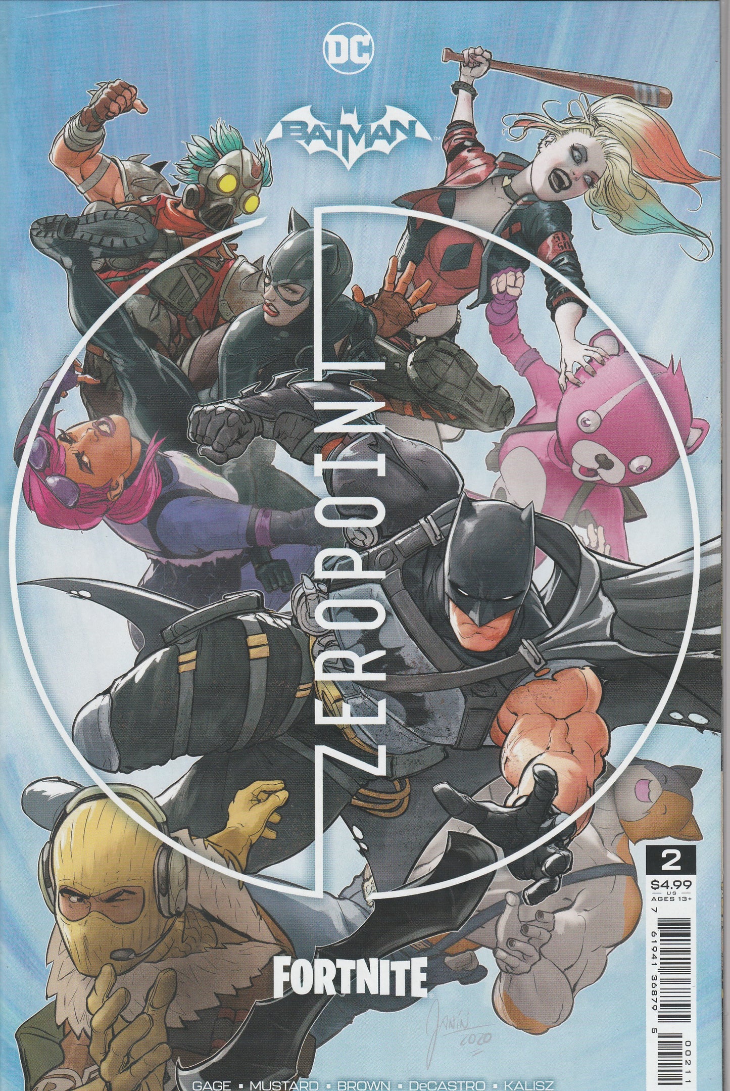 BATMAN FORTNITE ZEROPOINT 1-6 * COMPLETE SET