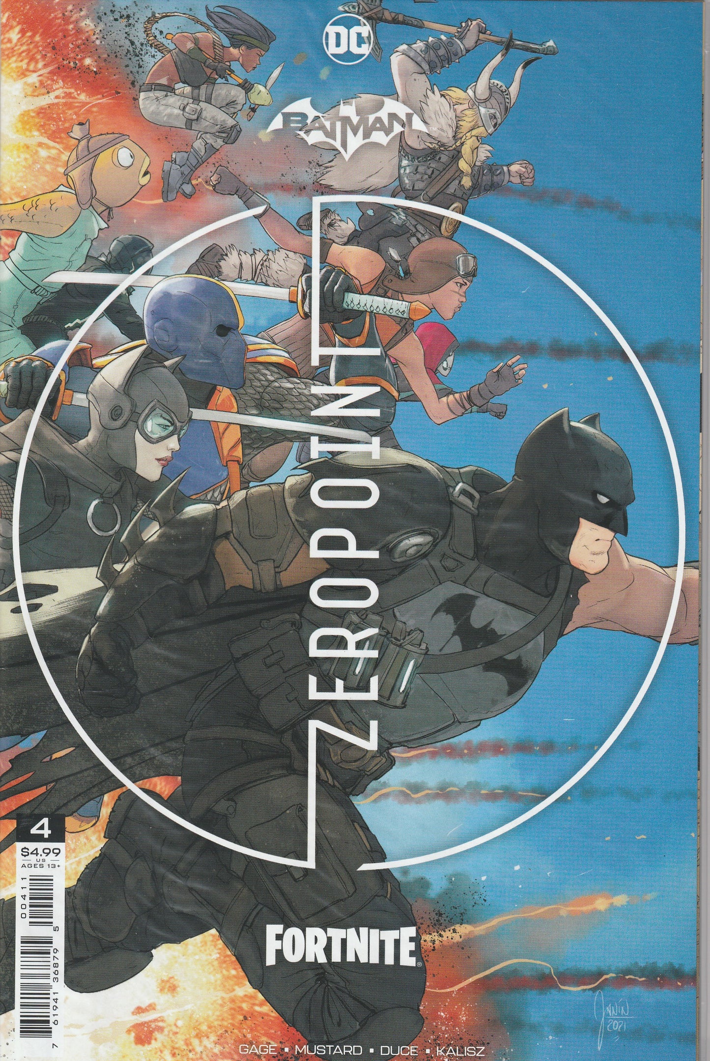 BATMAN FORTNITE ZEROPOINT 1-6 * COMPLETE SET