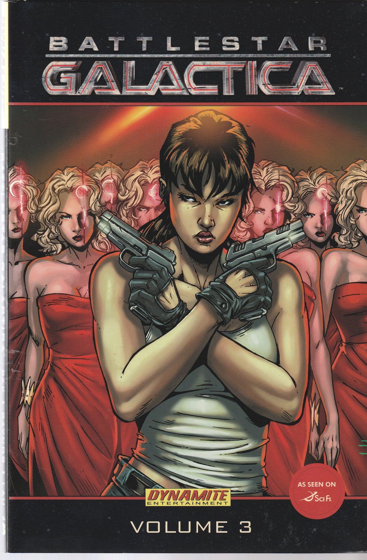BATTLESTAR GALACTICA HARDCOVER VOL 3 || DYNAMITE || 2007