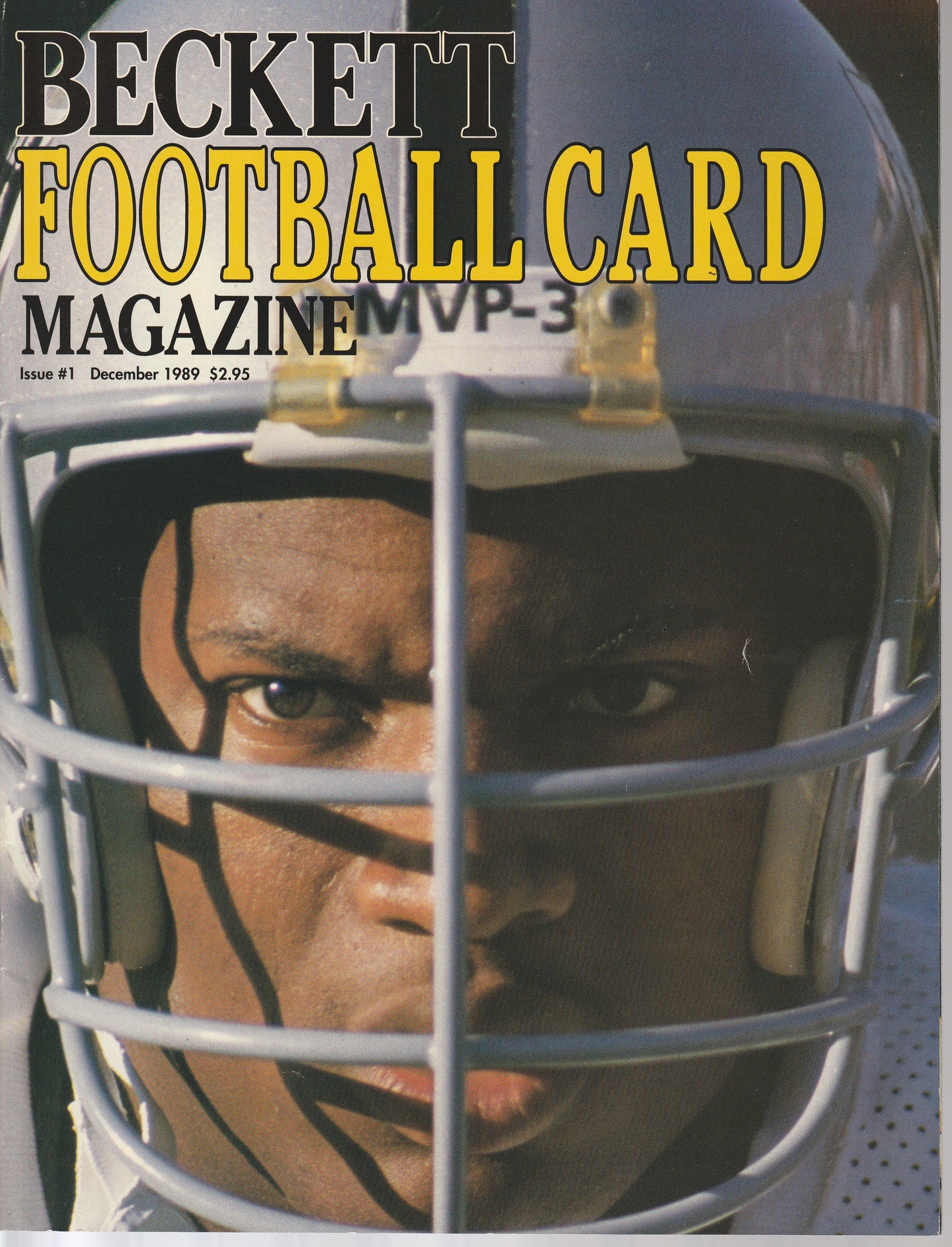 BECKETT FOOTBALL MAGAZINE #1 * DECEMBER 1989