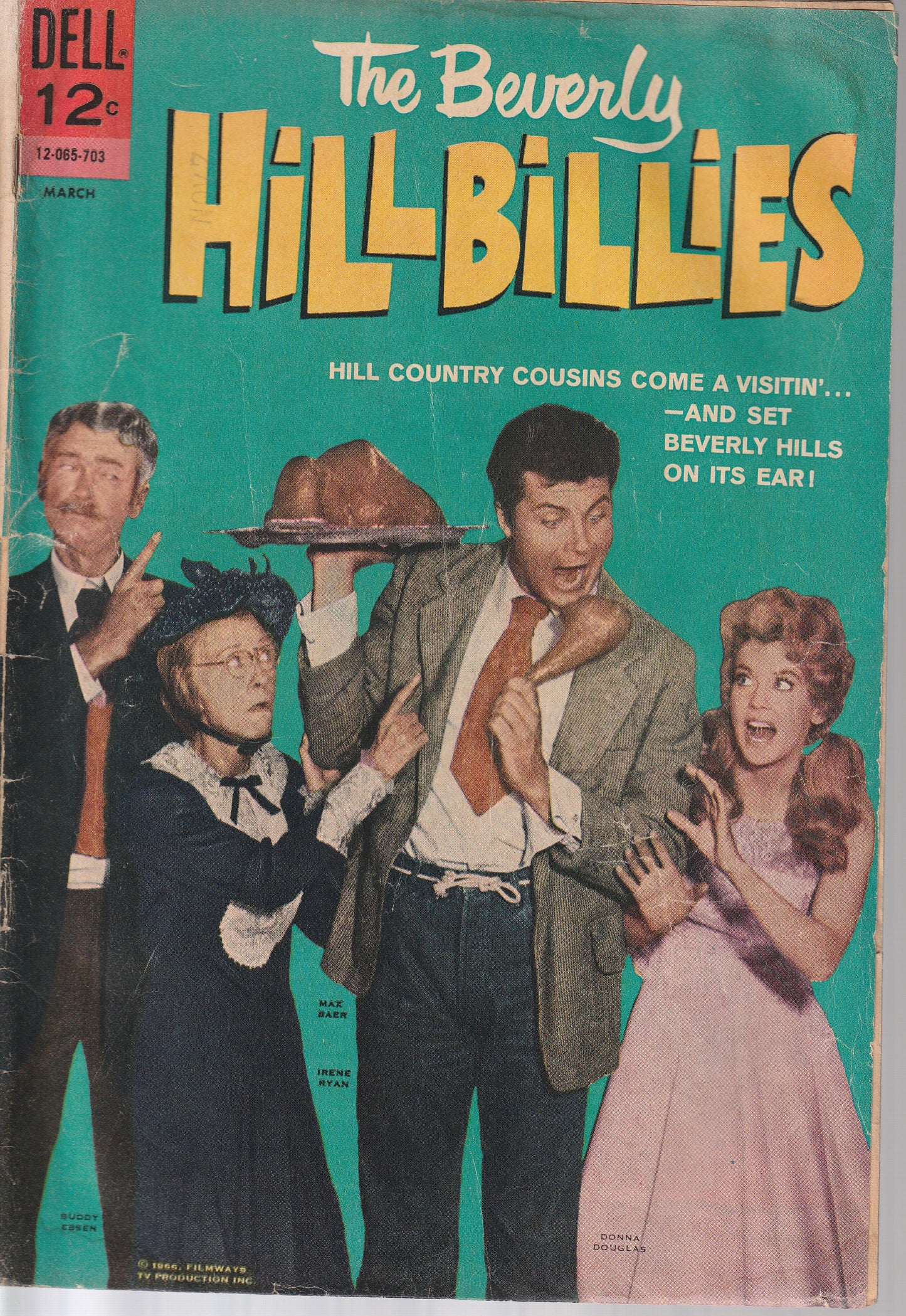 THE BEVERLY HILLBILLIES #16 - DELL - MAR 1967 (3.0)