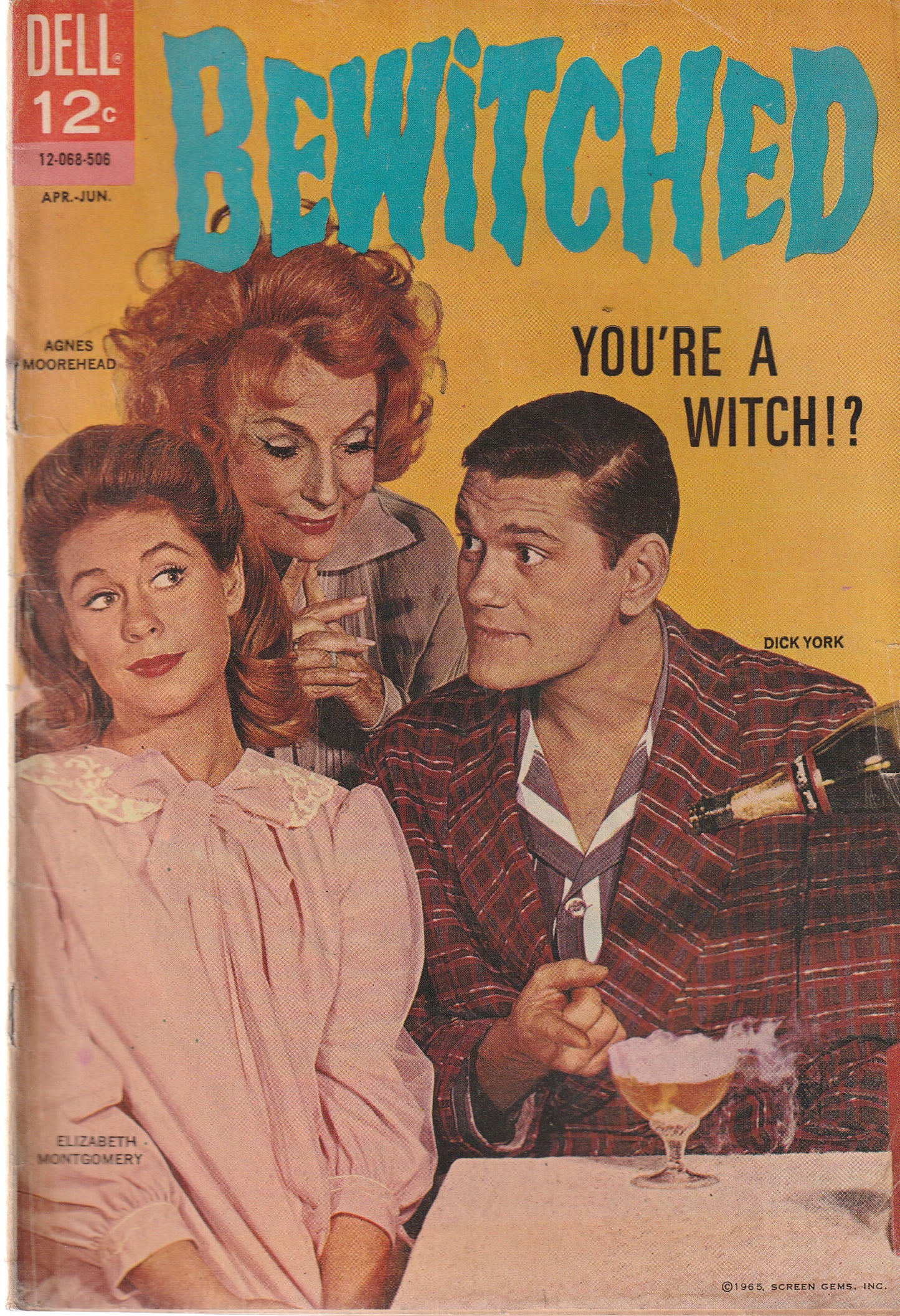 BEWITCHED #1 || DELL COMICS || APR 1965 || (3.0-3.5)