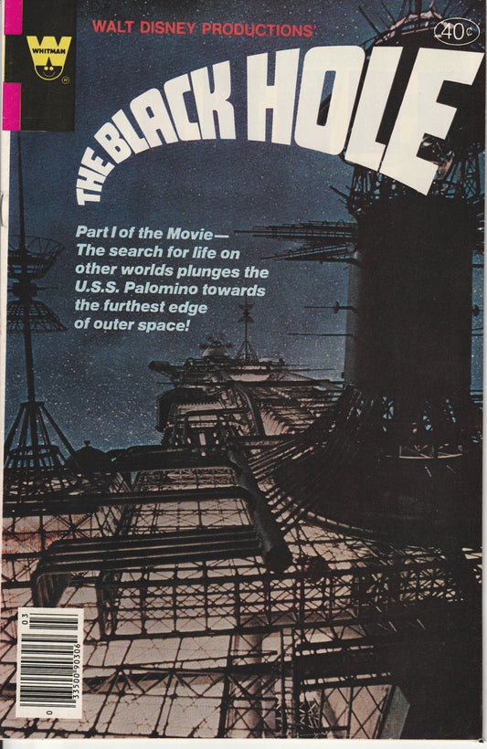 WALT DISNEY'S THE BLACK HOLE #1 - WHITMAN - MAR 1980 (7.0)