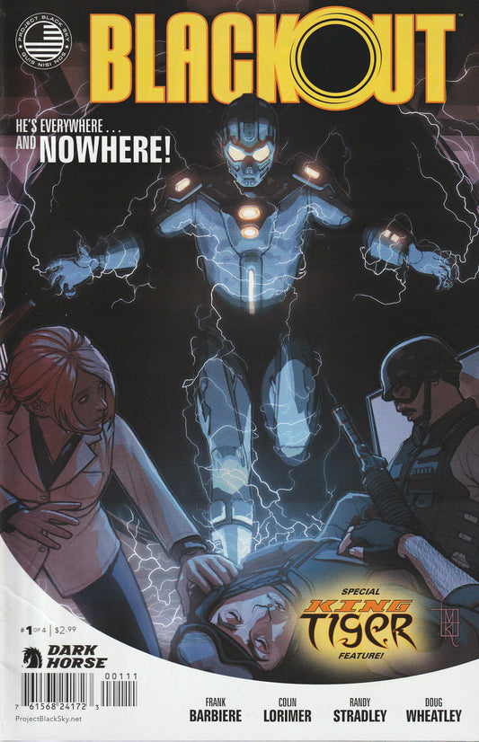 BLACKOUT 1-4 * COMPLETE SET - DARK HORSE COMICS - MAR 26 2014