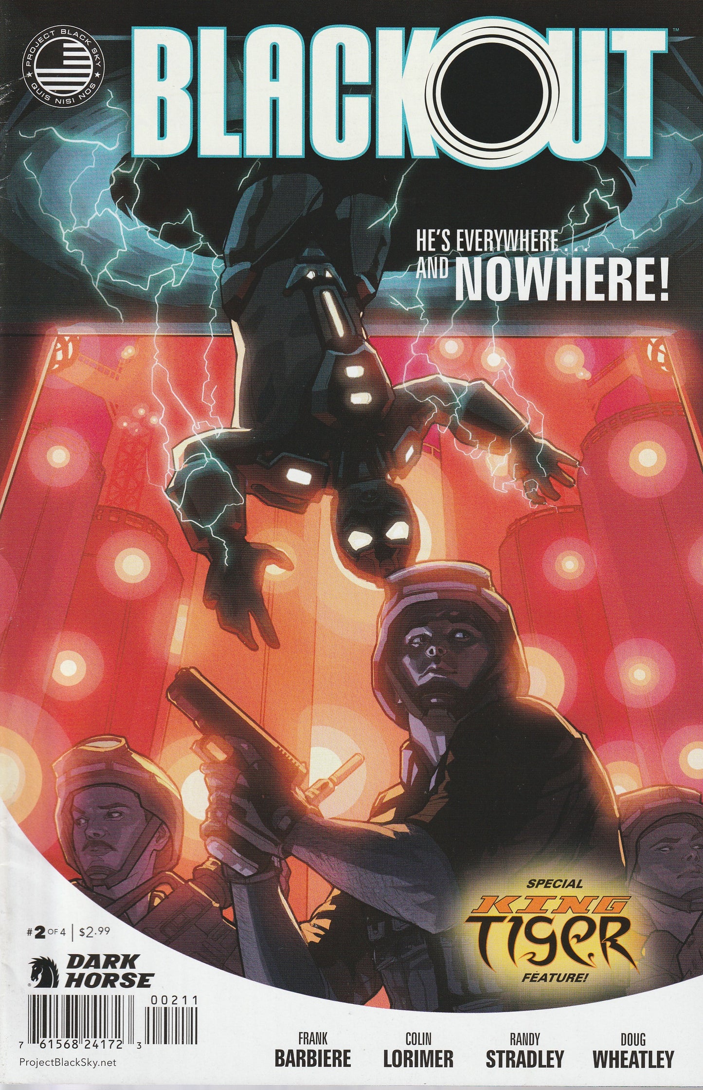 BLACKOUT 1-4 * COMPLETE SET - DARK HORSE COMICS - MAR 26 2014