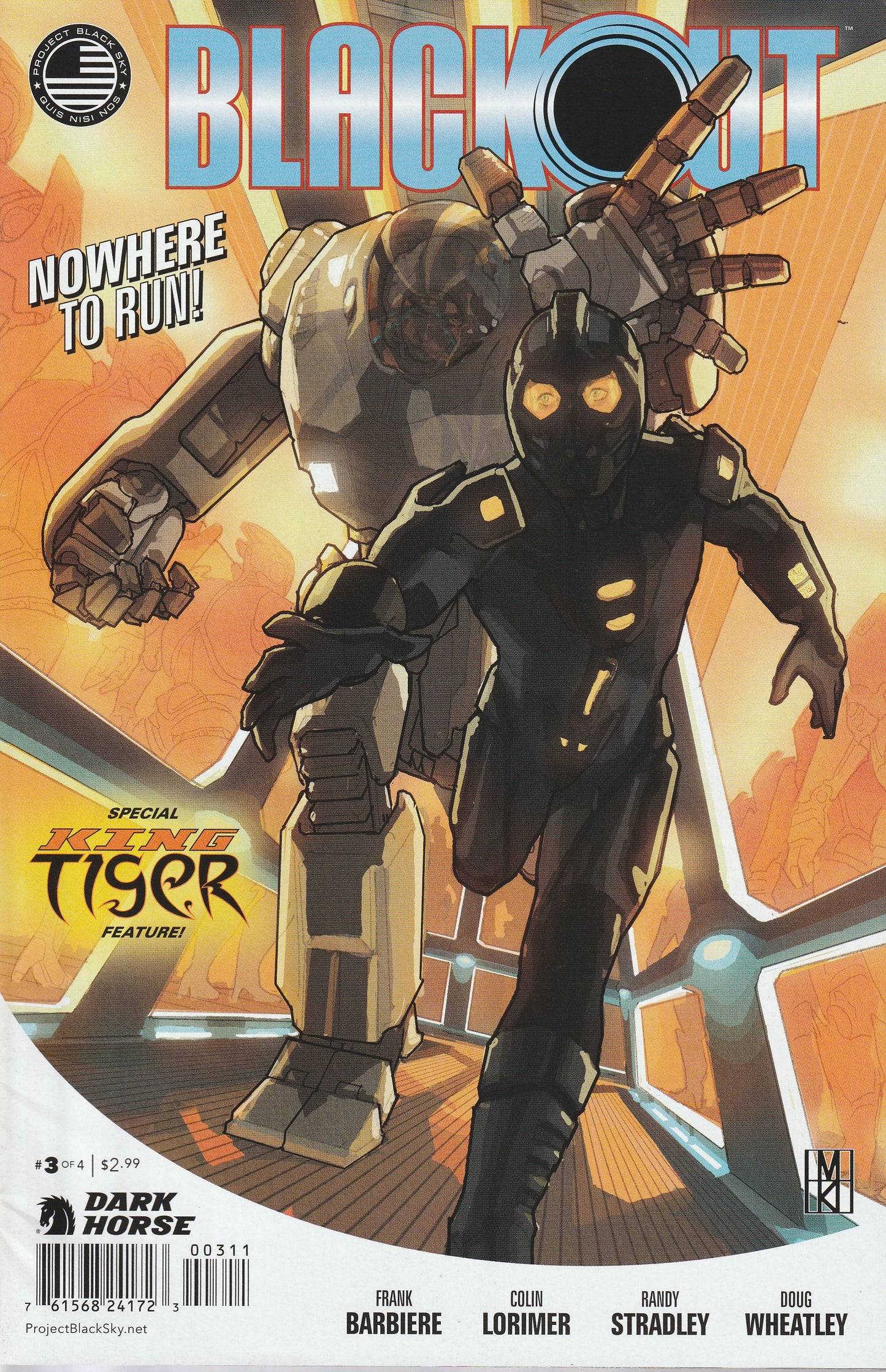 BLACKOUT 1-4 * COMPLETE SET - DARK HORSE COMICS - MAR 26 2014