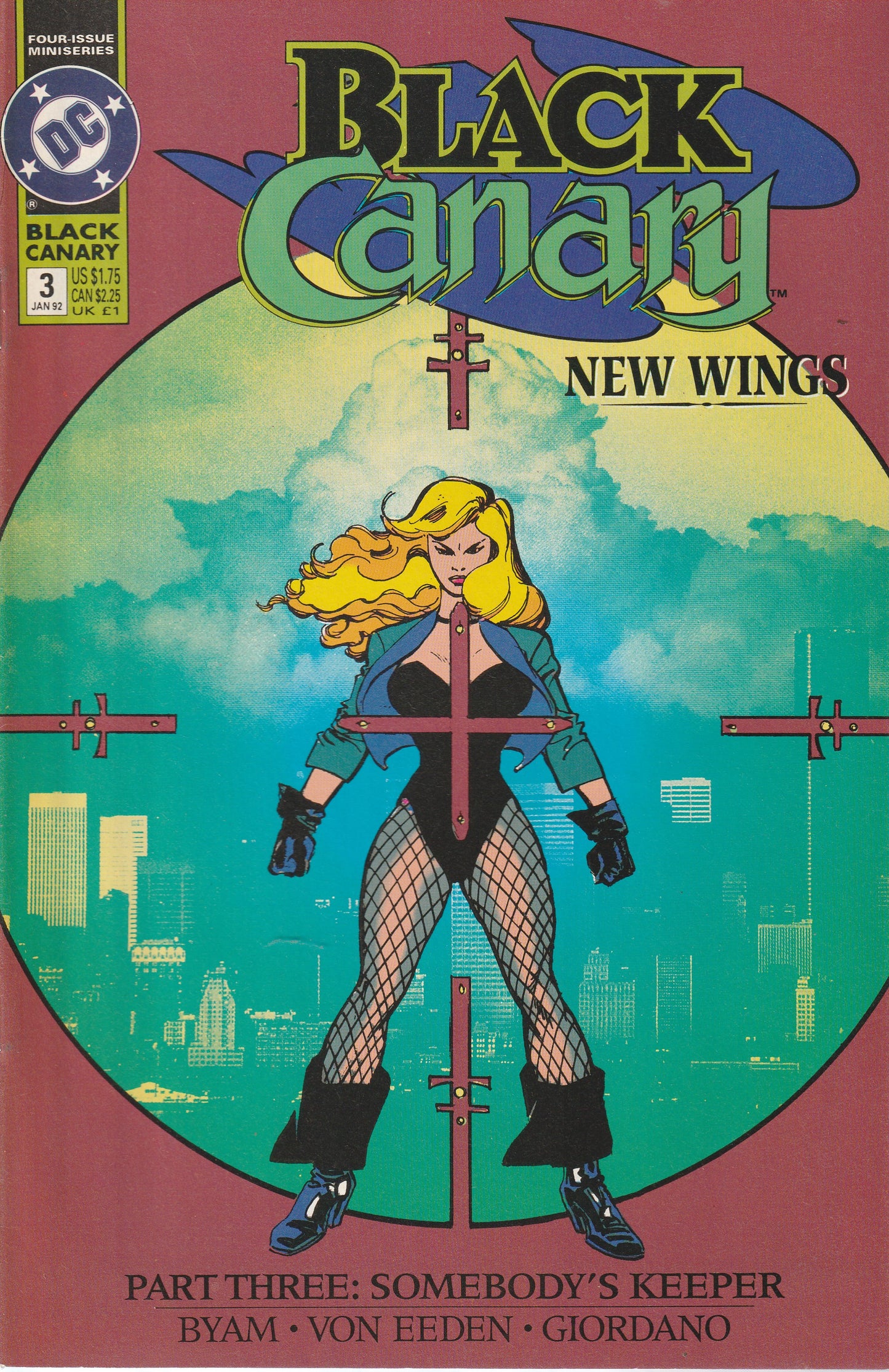 BLACK CANARY : NEW WINGS 1-4 * DC COMICS - OCT 1991