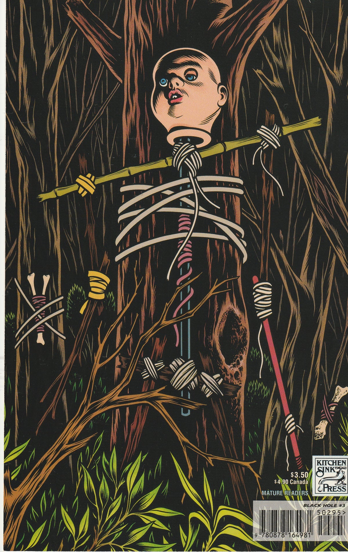 BLACK HOLE #3 || CHARLES BURNS || KITCHEN SINK PRESS || JUL 1996 || (NM+)