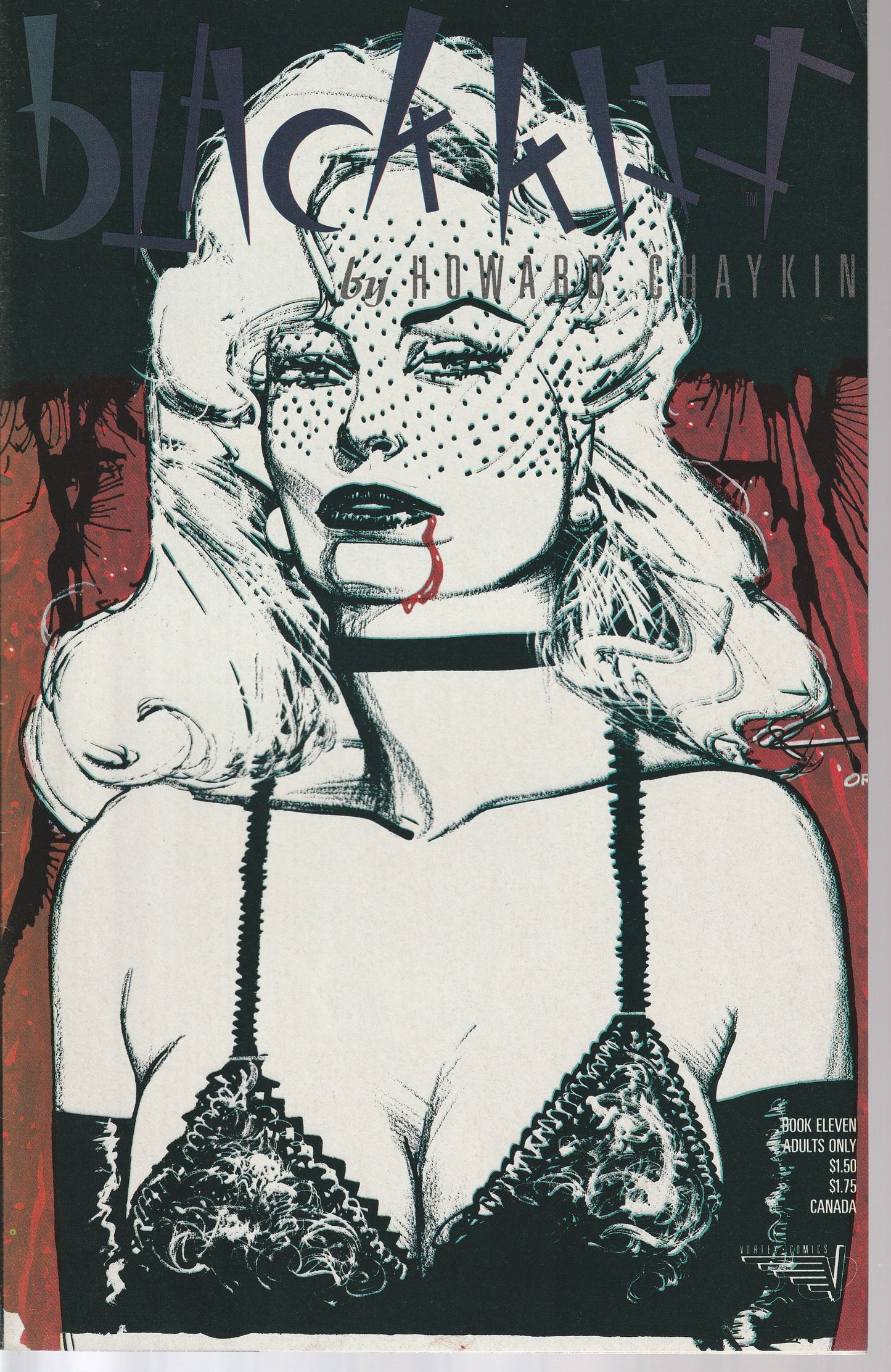 BIG BLACK KISS 1-12 plus BONUS BOOKS * COMPLETE SET * HOWARD CHAYKIN