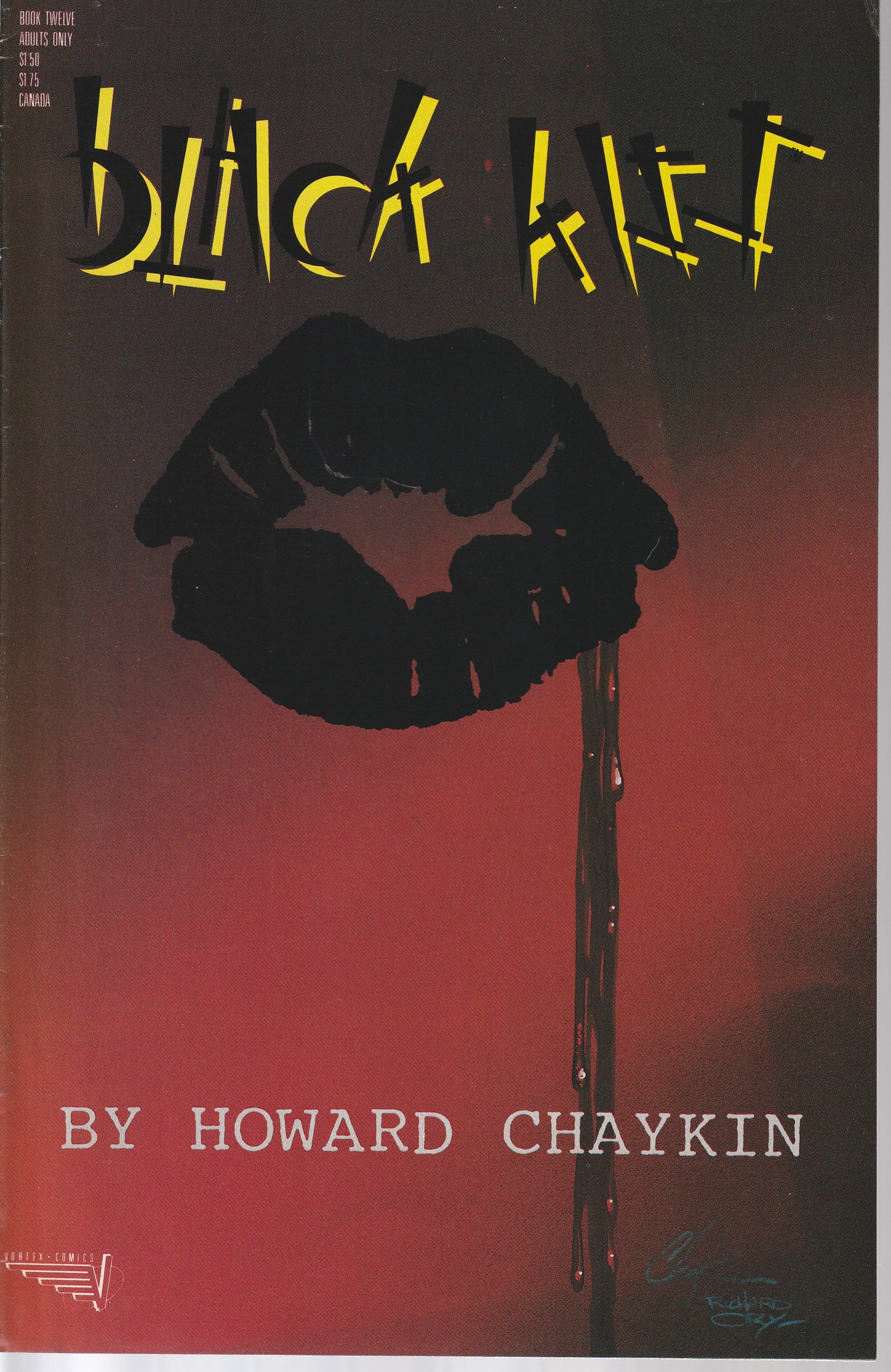 BIG BLACK KISS 1-12 plus BONUS BOOKS * COMPLETE SET * HOWARD CHAYKIN