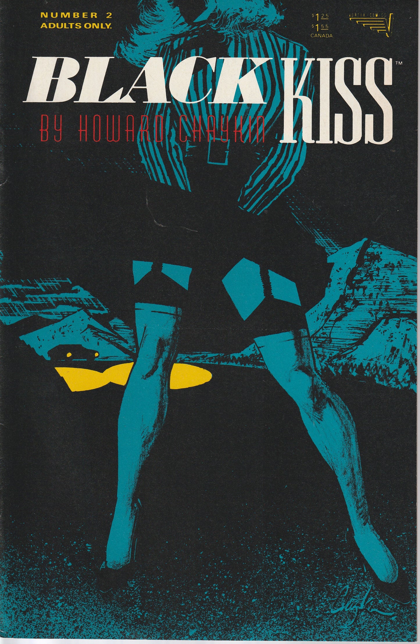 BIG BLACK KISS 1-12 plus BONUS BOOKS * COMPLETE SET * HOWARD CHAYKIN