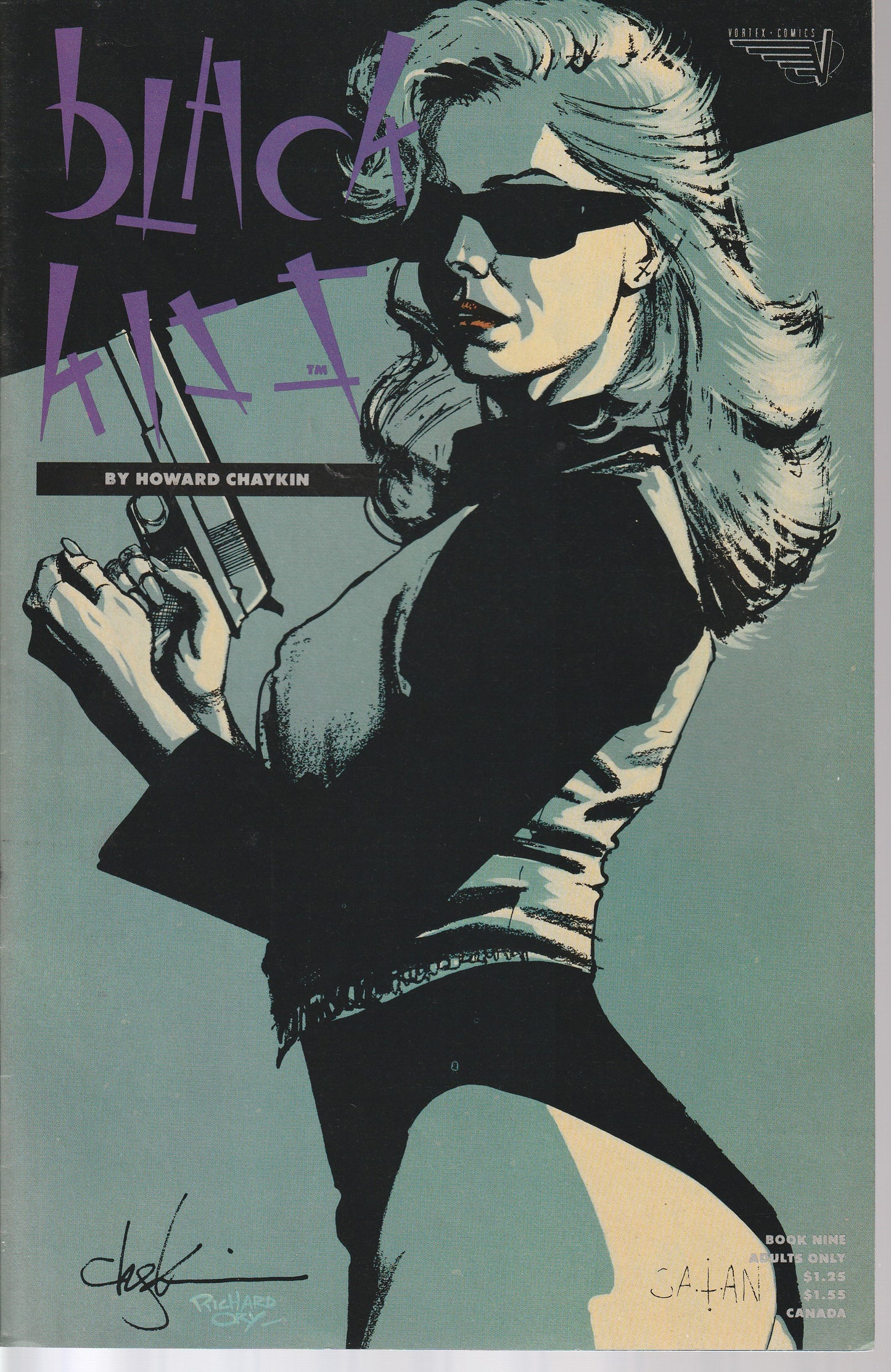 BIG BLACK KISS 1-12 plus BONUS BOOKS * COMPLETE SET * HOWARD CHAYKIN