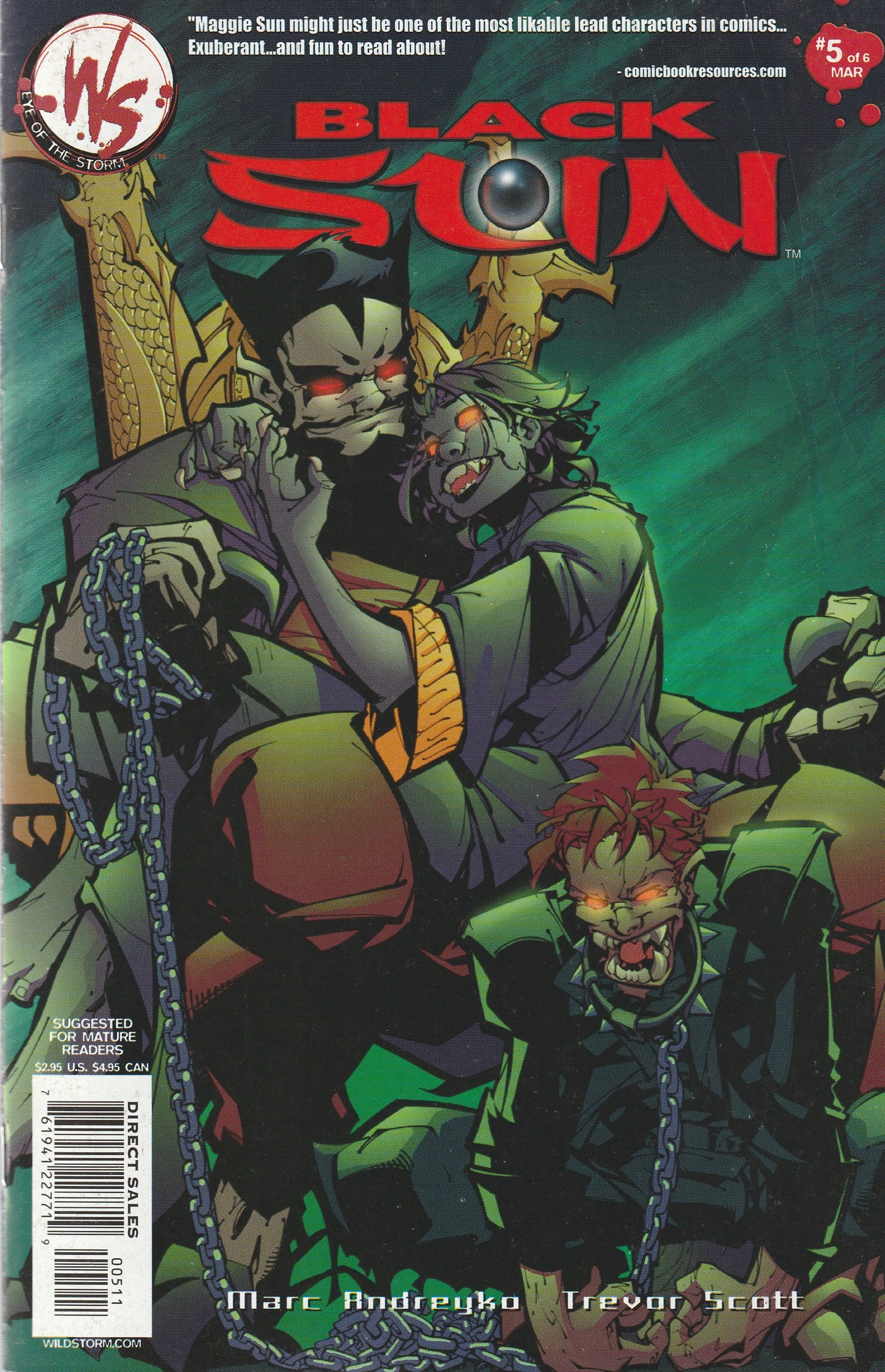 BLACK SUN 1-6 * IMAGE COMICS - NOV 2002