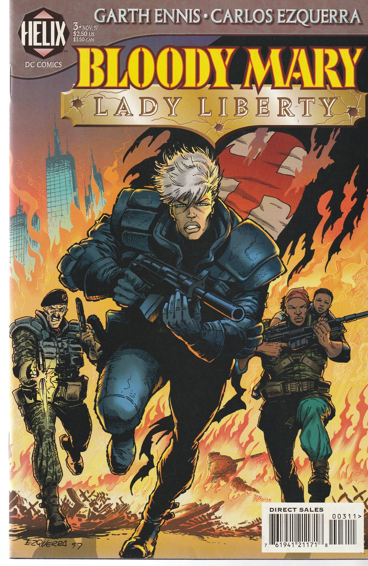 BLOODY MARY 1-4 & BLOODY MARY LADY LIBERTY 1-4 || DC COMICS/HELIX