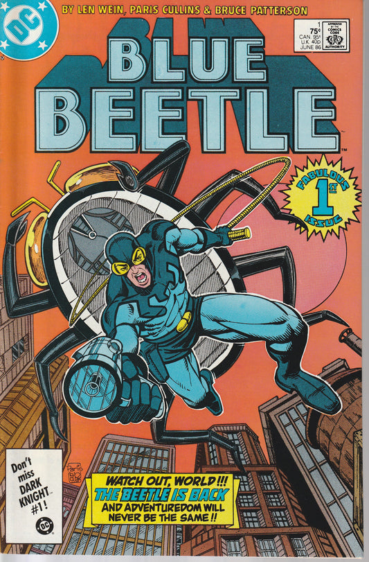 BLUE BEETLE #1 - DC COMICS - FEB 18 1986 (9.2)