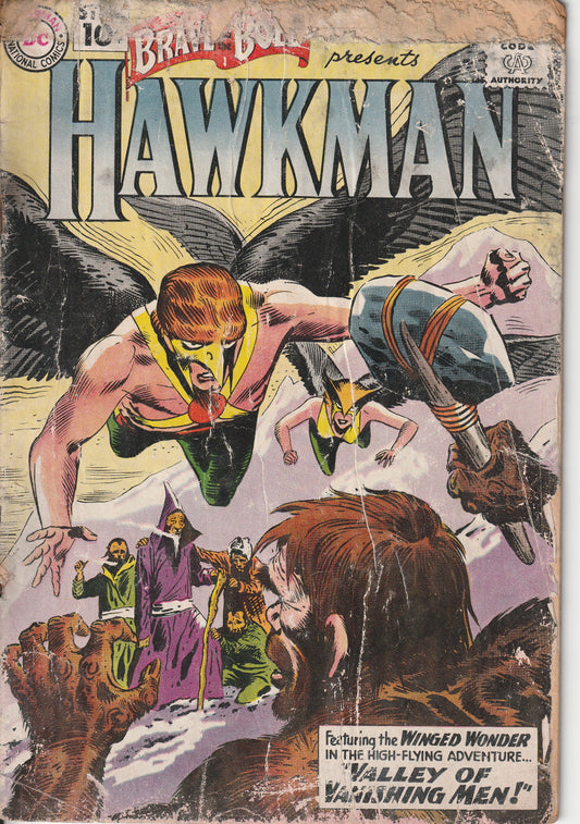 BRAVE AND THE BOLD #35 - DC COMICS - APR 1961 (1.0) 2nd SA HAWKMAN