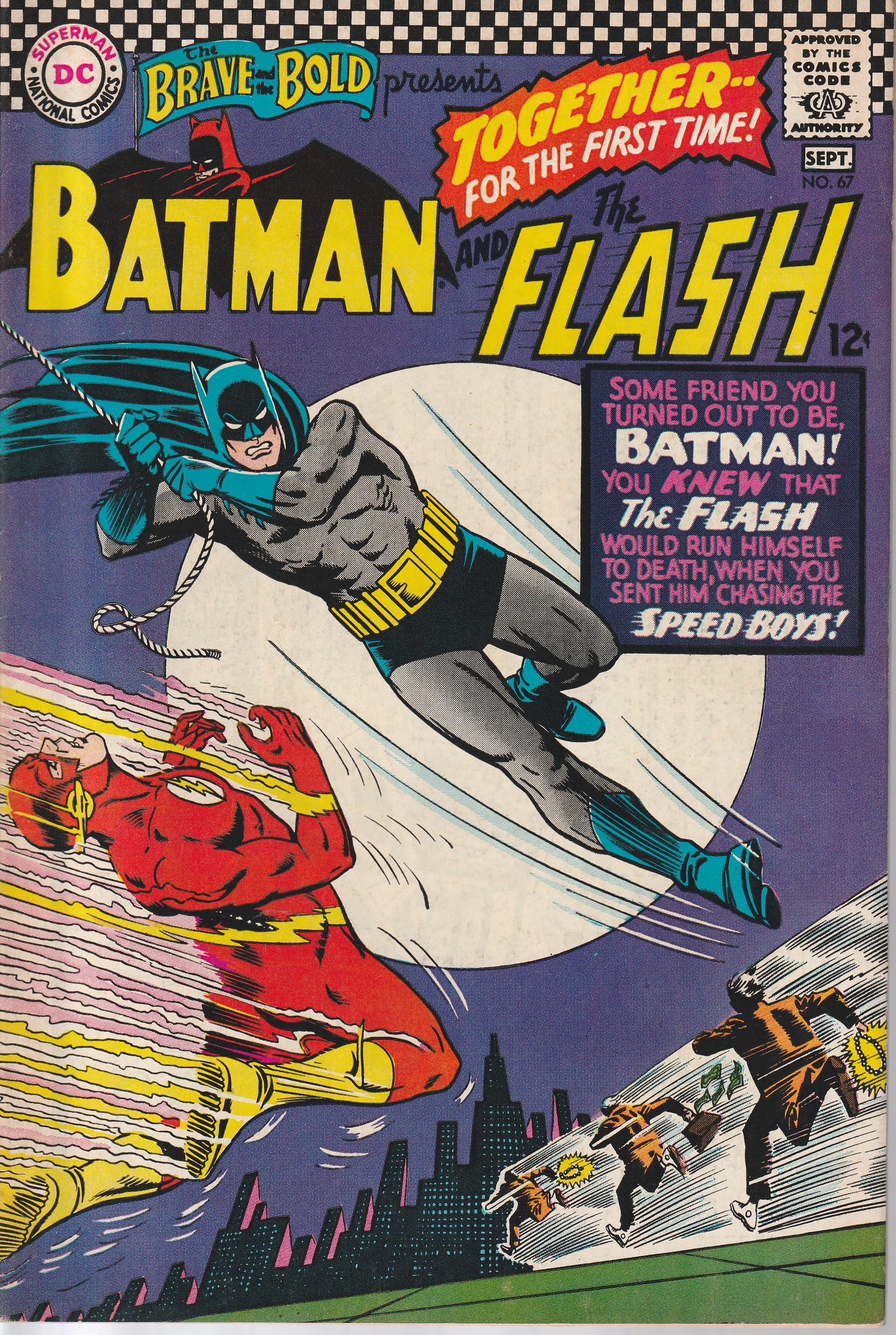 THE BRAVE AND THE BOLD #67 - DC COMICS - AUG 1966 (7.0)