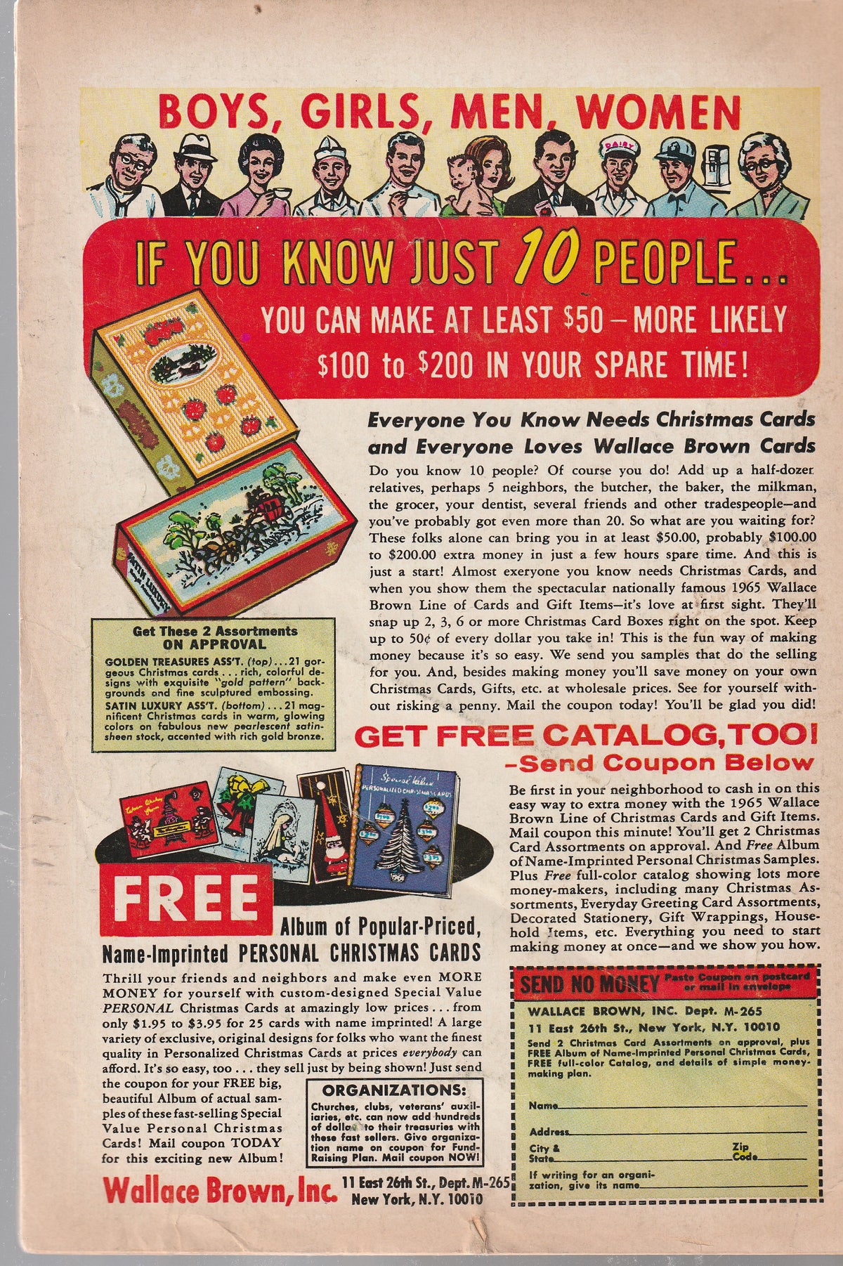 BRAVE AND THE BOLD #61 || DC COMICS || AUG 1965 || (4.0-4.5)