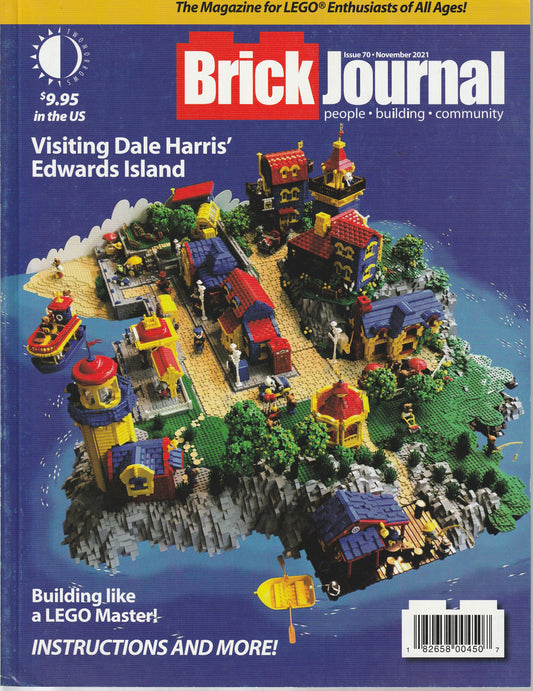 BRICK JOURNAL #70 - TWOMORROWS PUBLISHING - NOV 2021