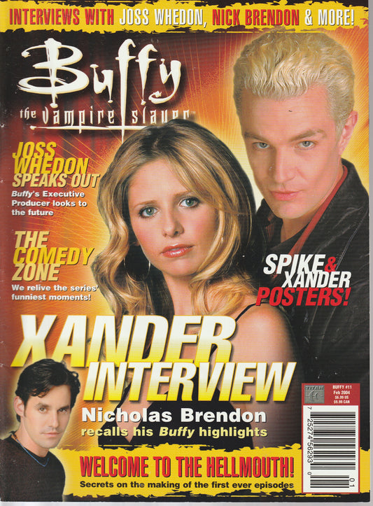 BUFFY THE VAMPIRE SLAYER MAGAZINE #11 - TITAN - FEB 2004