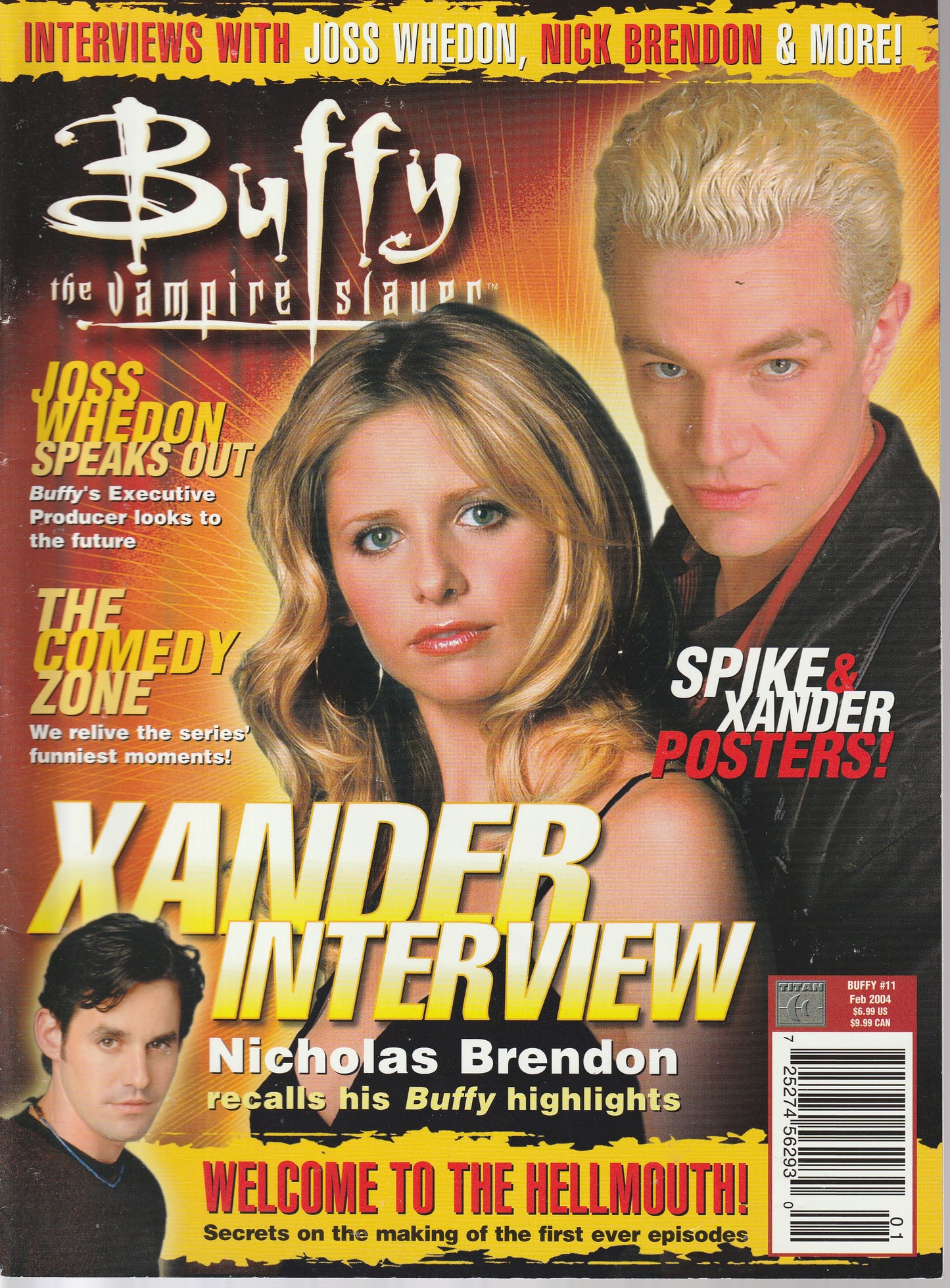 BUFFY THE VAMPIRE SLAYER MAGAZINE #11 - FEB 2004