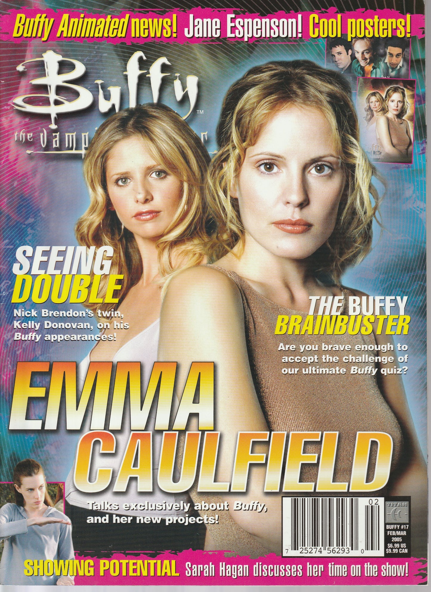 BUFFY THE VAMPIRE SLAYER MAGAZINE #17 - TITAN - FEB/MAR 2005