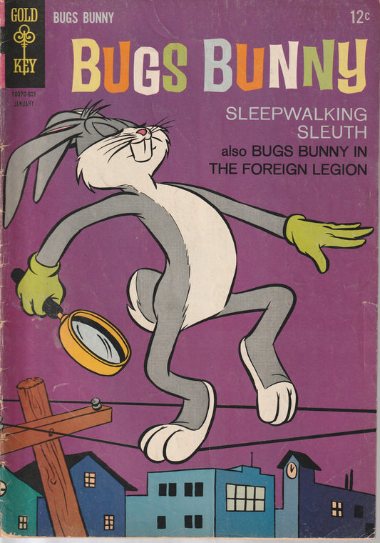 BUGS BUNNY #97 - GOLD KEY - JAN 10 1965 (3.5-4.0)