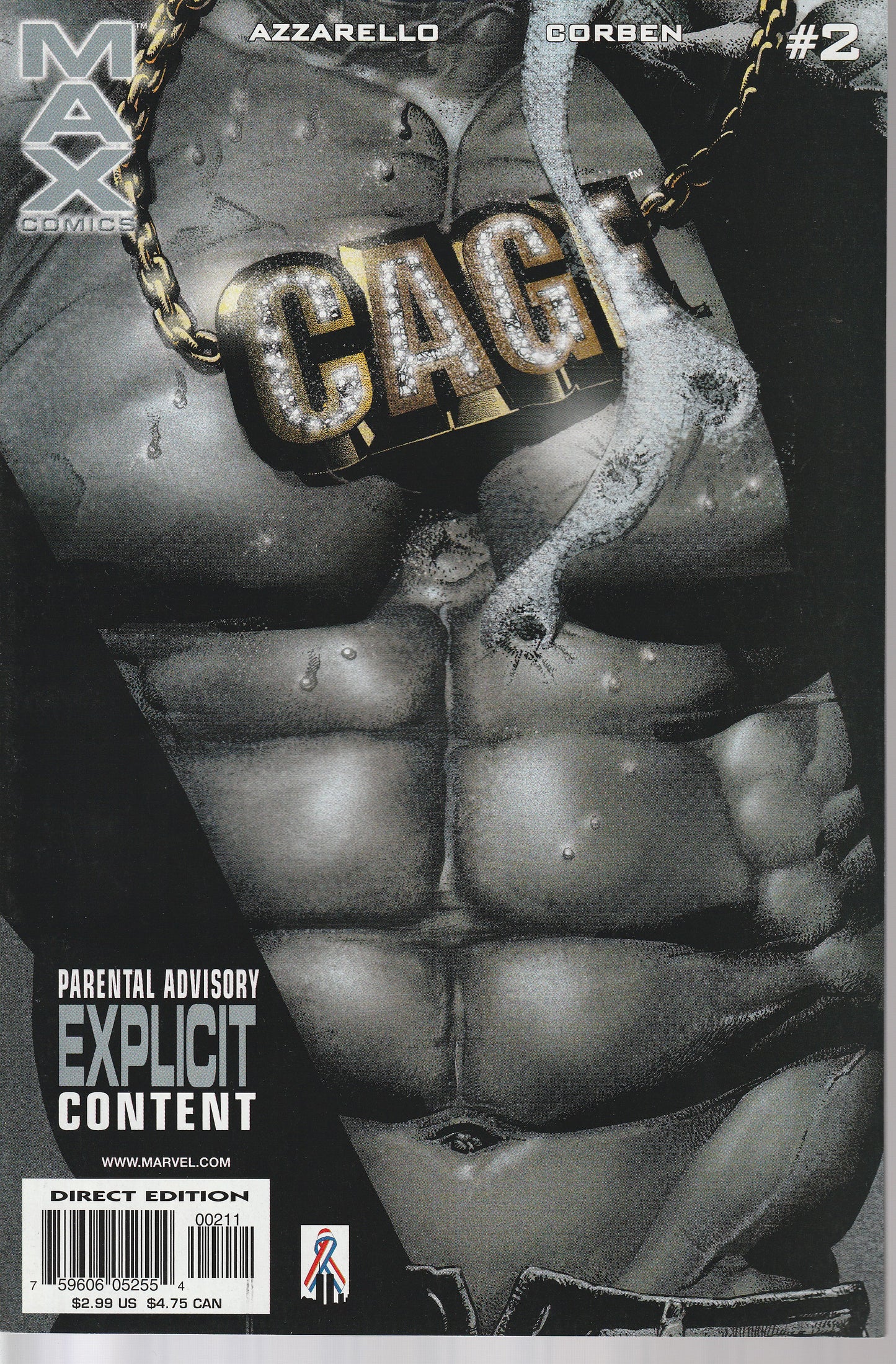 CAGE 1-5 * MARVEL MAX - MAR 2002 - COMPLETE SET