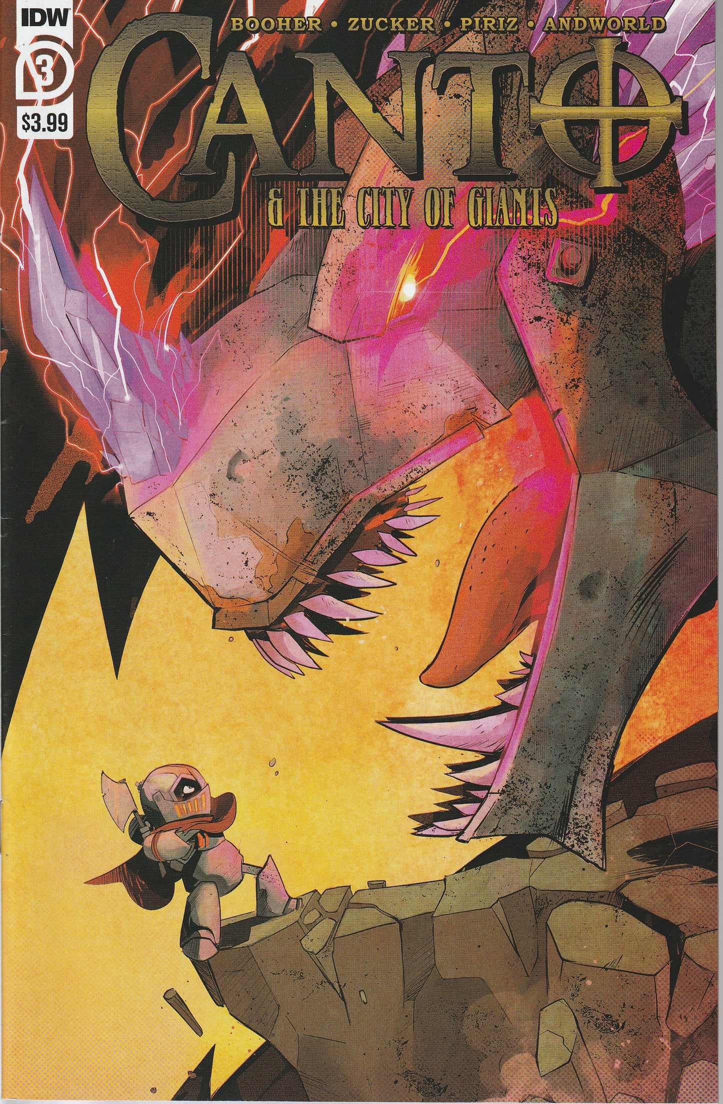 CANTO and the CITY OF GIANTS 1-3 * COMPLETE SET - IDW - 2021