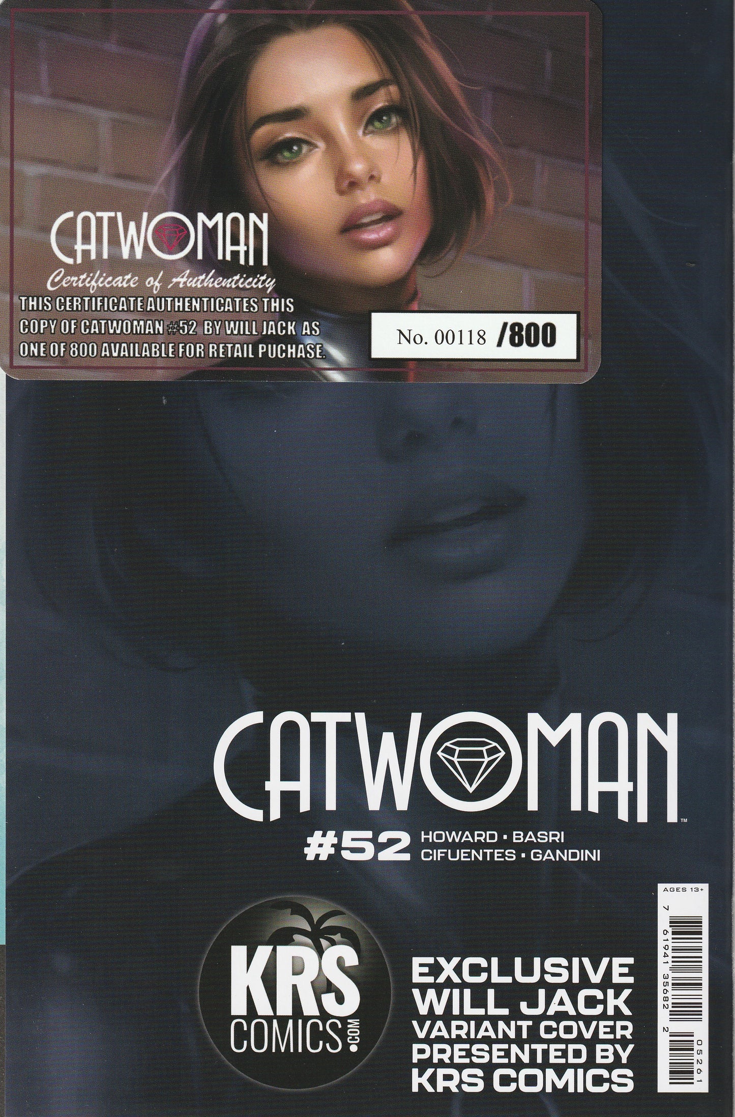 CATWOMAN #52 - DC COMICS - FEB 22 2023 - MINT - LIMITED EDITION WITH COA