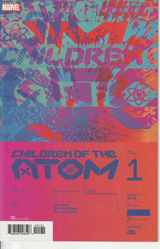 CHILDREN OF THE ATOM #1 - MARVEL - MAR 10 2021 - TOM MULLER 1 in 10