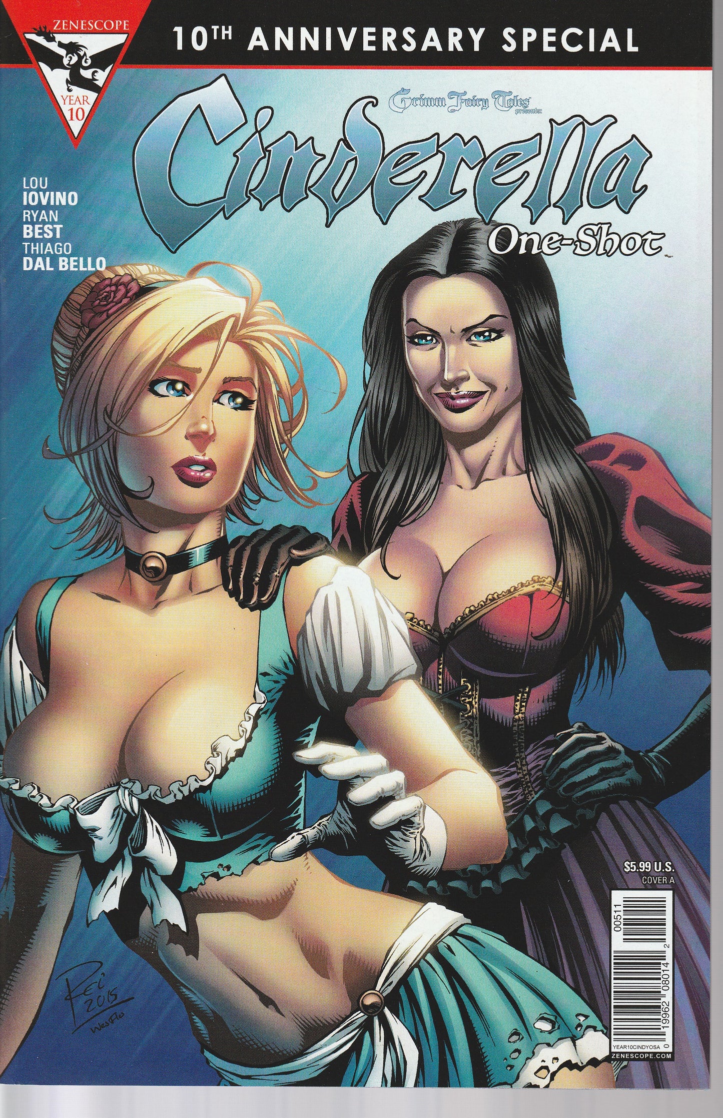 GRIMM FAIRY TALES PRESENTS : CINDERELLA * ALL 4 COVERS!