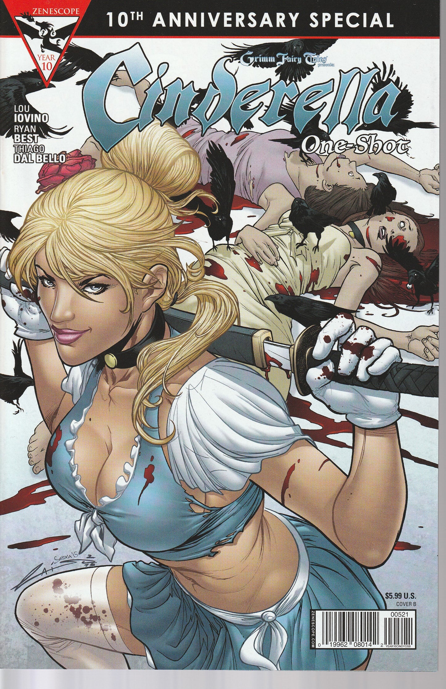 GRIMM FAIRY TALES PRESENTS : CINDERELLA * ALL 4 COVERS!