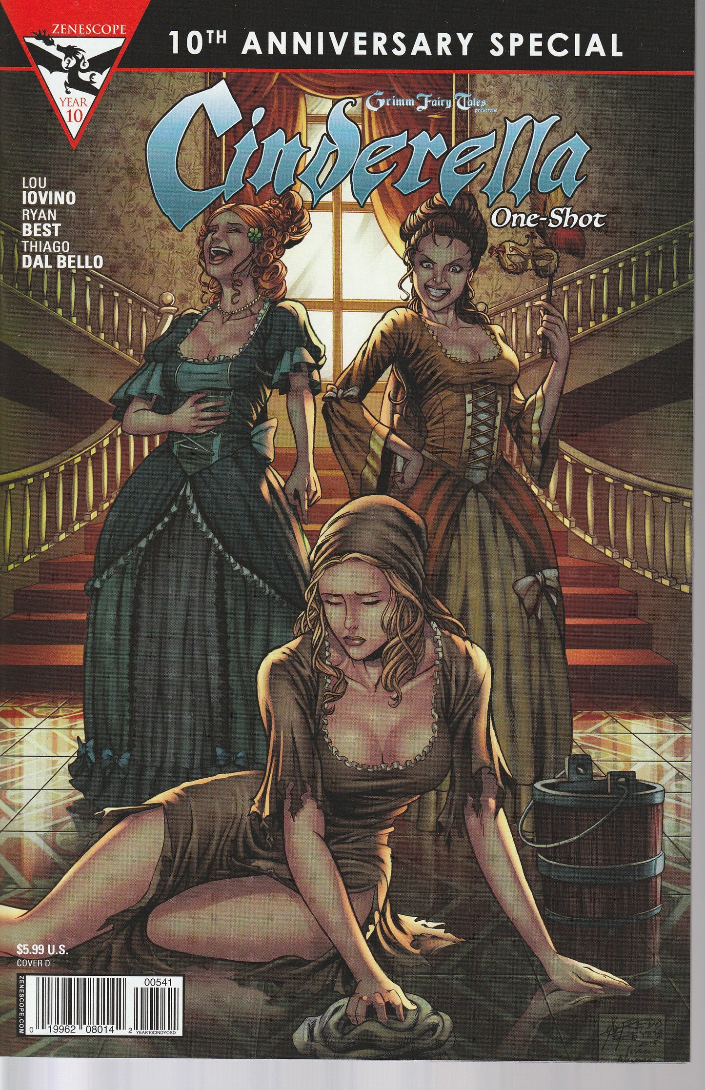 GRIMM FAIRY TALES PRESENTS : CINDERELLA * ALL 4 COVERS!